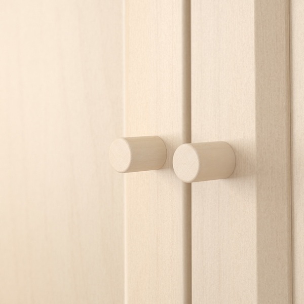 Bild 3 von BILLY / OXBERG  Bücherregal mit Schreibtisch, Birkenachbildung/weiß 80x202 cm