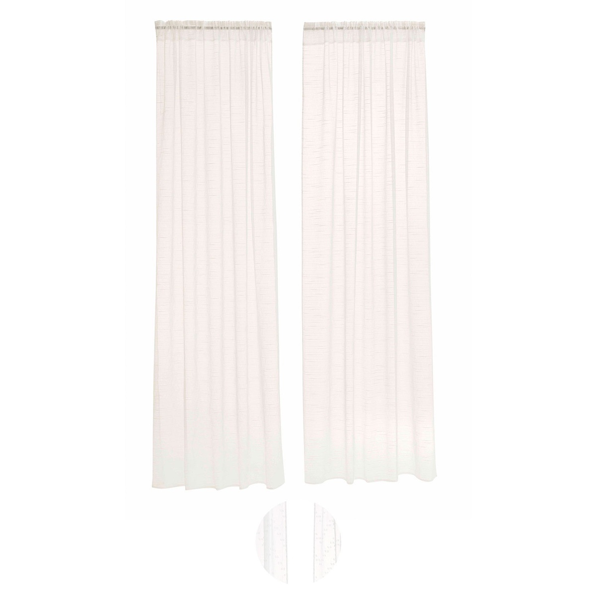 Bild 1 von HOME CREATION Boho-Vorhangschals, 2er-Packung