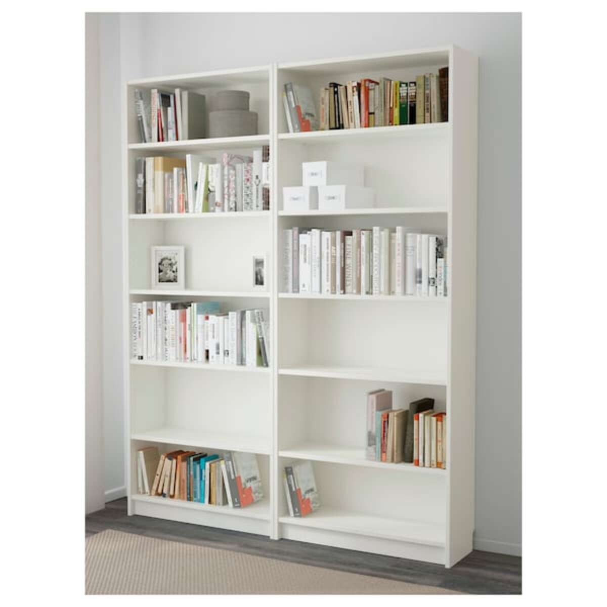Bild 2 von BILLY  Bücherregal, weiß 160x28x202 cm