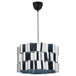 ÄLVSTARR / SUNNEBY  Hängeleuchte, Chromeffekt 51 cm