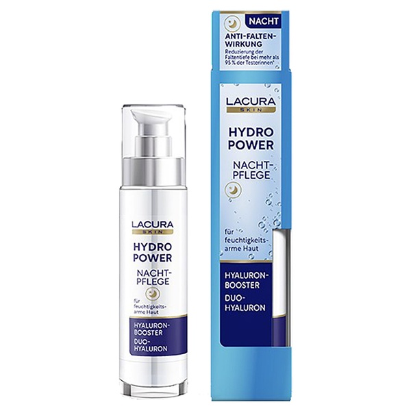 Bild 1 von LACURA Hydro-Power-Tages- oder Nachtpflege 50 ml