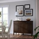 Bild 4 von IDANÄS  Sideboard, dunkelbraun lasiert 124x50x95 cm