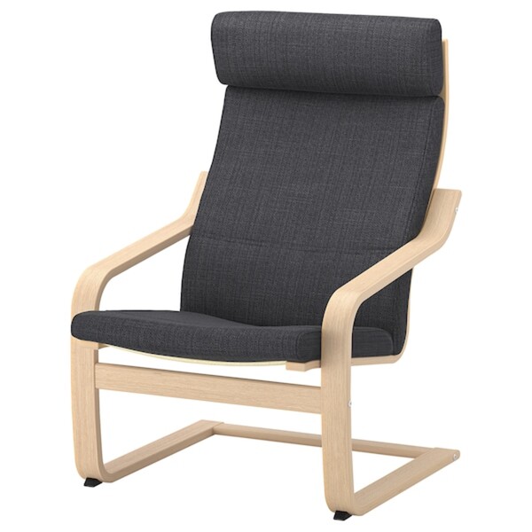 Bild 2 von POÄNG  Sessel und Hocker
