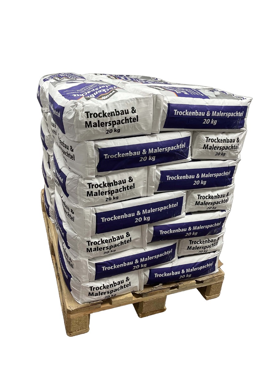 Bild 1 von Primaster Trockenbau & Malerspachtel 20 kg 42 St. Palettenabnahme