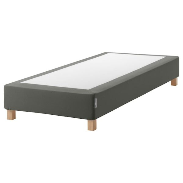 Bild 1 von ESPEVÄR  Boxspring mit Beinen, dunkelgrau 90x200 cm