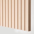 Bild 4 von BESTÅ  TV-Bank mit Schubladen, weiß/Björköviken/Stubbarp Birkenfurnier 120x42x48 cm