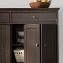 Bild 2 von IDANÄS  Sideboard, dunkelbraun lasiert 124x50x95 cm