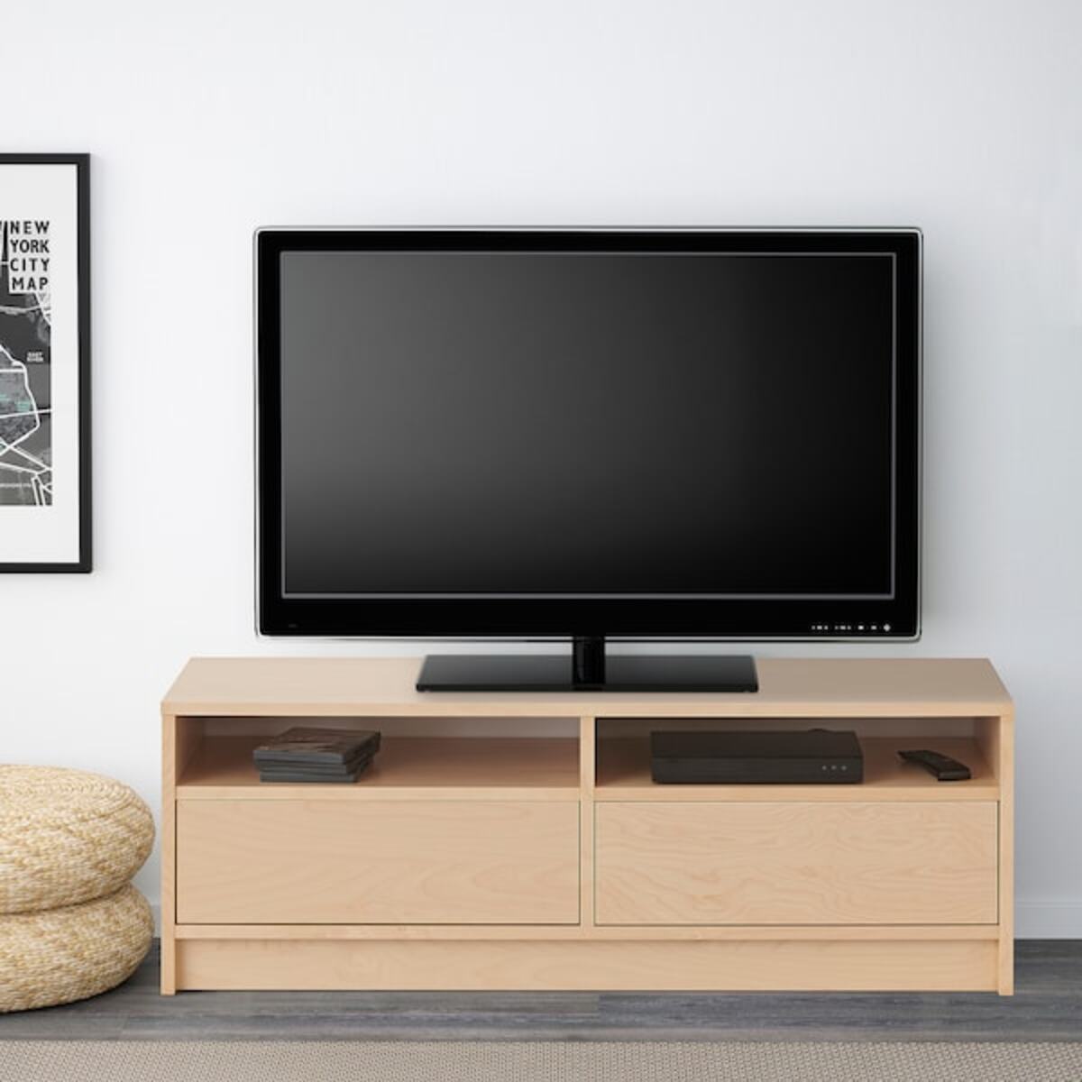 Bild 2 von BENNO  TV-Bank, Birkenfurnier 120x39x42 cm