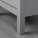 Bild 3 von HEMNES  Kommode mit 2 Schubladen, grau lasiert 54x66 cm