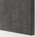 Bild 4 von BESTÅ  TV-Bank mit Schubladen, weiß/Kallviken/Stubbarp dunkelgrau 120x42x48 cm