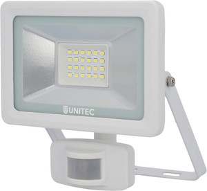 UniTec LED Strahler weiß mit Bewegungsmelder 20 W 1700 lm