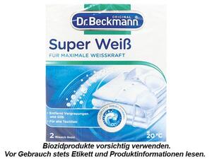 Dr. Beckmann Super Weiß 2 x 40 g