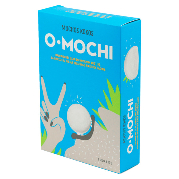 Bild 1 von O-Mochi Mochi Eis Coconut 6 Stück, 180g