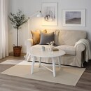 Bild 3 von STARREKLINTE  Teppich flach gewebt, natur/hellgrün 120x180 cm