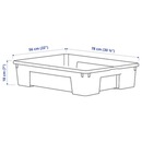 Bild 4 von SAMLA  Box, transparent 78x56x18 cm/55 l