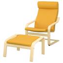 Bild 1 von POÄNG  Sessel und Hocker