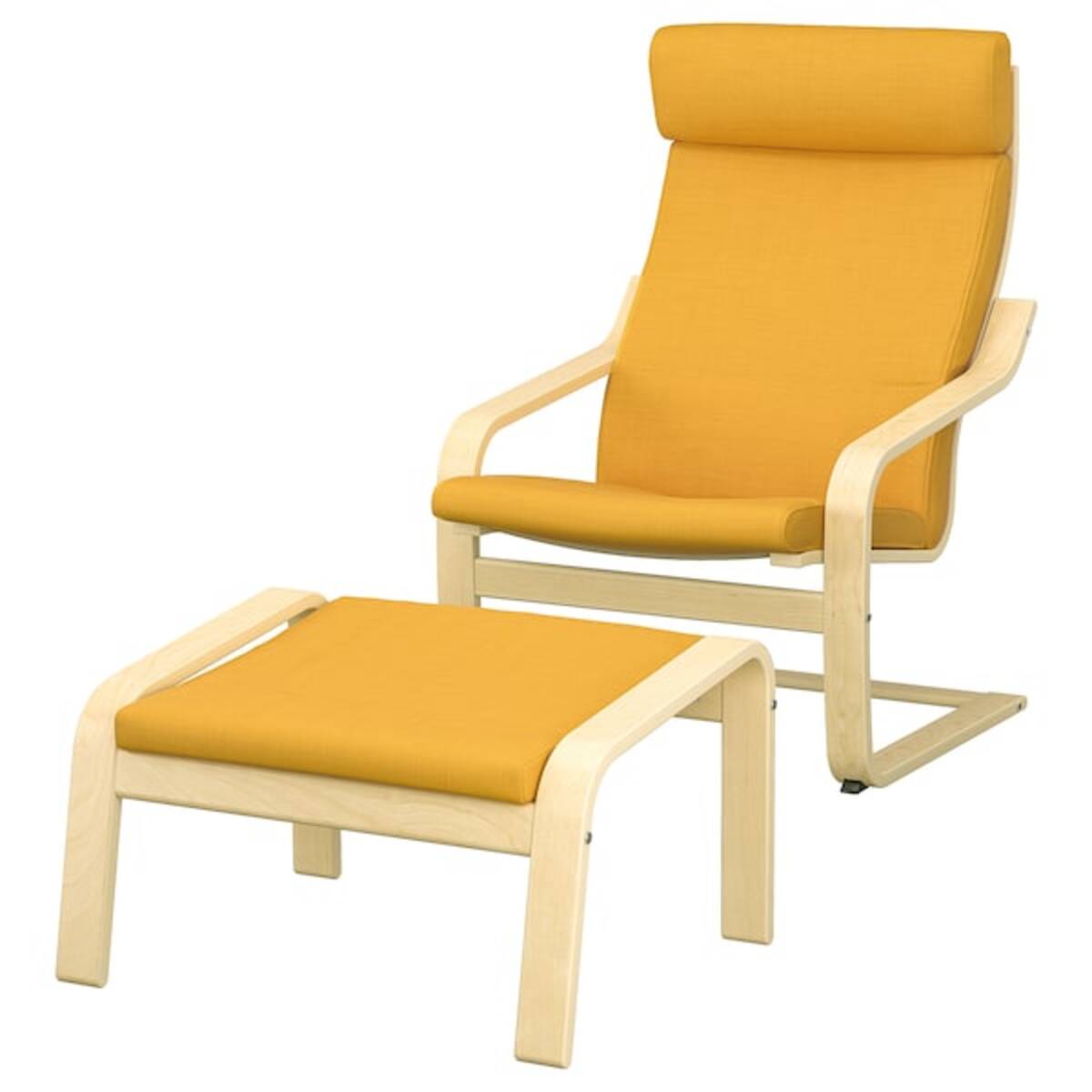 Bild 1 von POÄNG  Sessel und Hocker