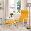 Bild 2 von POÄNG  Sessel und Hocker