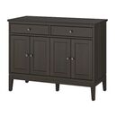 Bild 1 von IDANÄS  Sideboard, dunkelbraun lasiert 124x50x95 cm