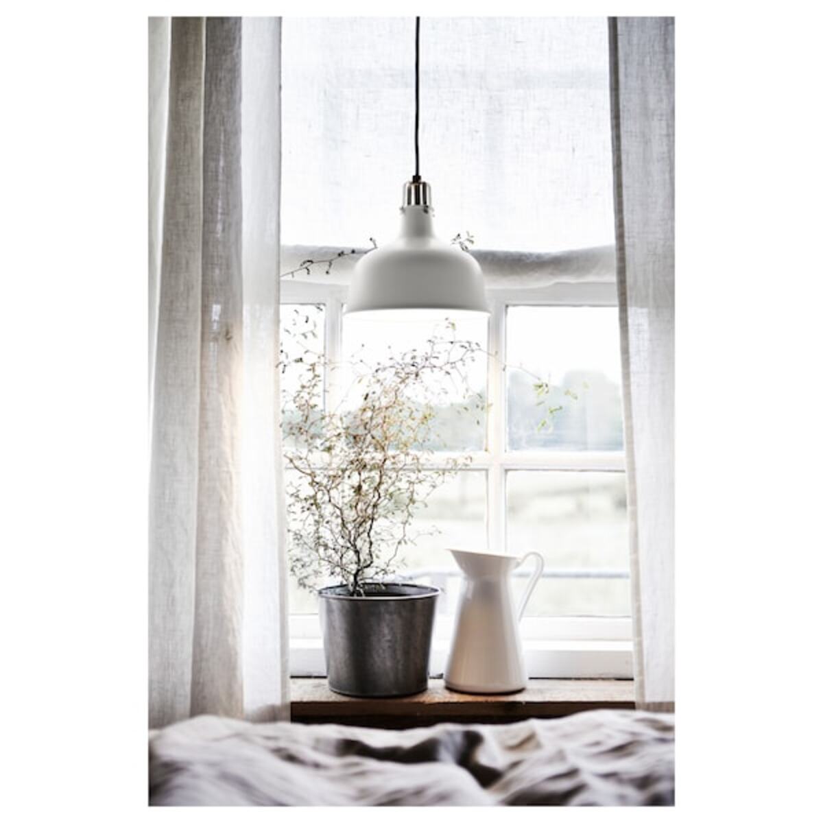 Bild 3 von RANARP  Hängeleuchte, elfenbeinweiß 23 cm