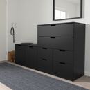 Bild 2 von NORDLI  Kommode mit 8 Schubladen, anthrazit 160x99 cm