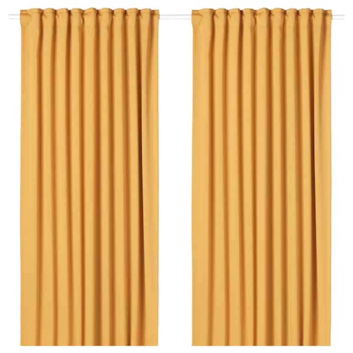 Bild 1 von MAJGULL  2 Gardinenschals (abdunk.), gelb 145x300 cm