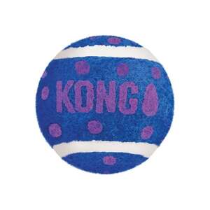 KONG Katzenspielzeug Active Tennisbälle mit Glöckchen