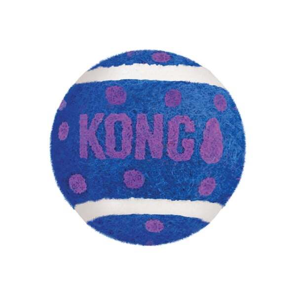 Bild 1 von KONG Katzenspielzeug Active Tennisbälle mit Glöckchen