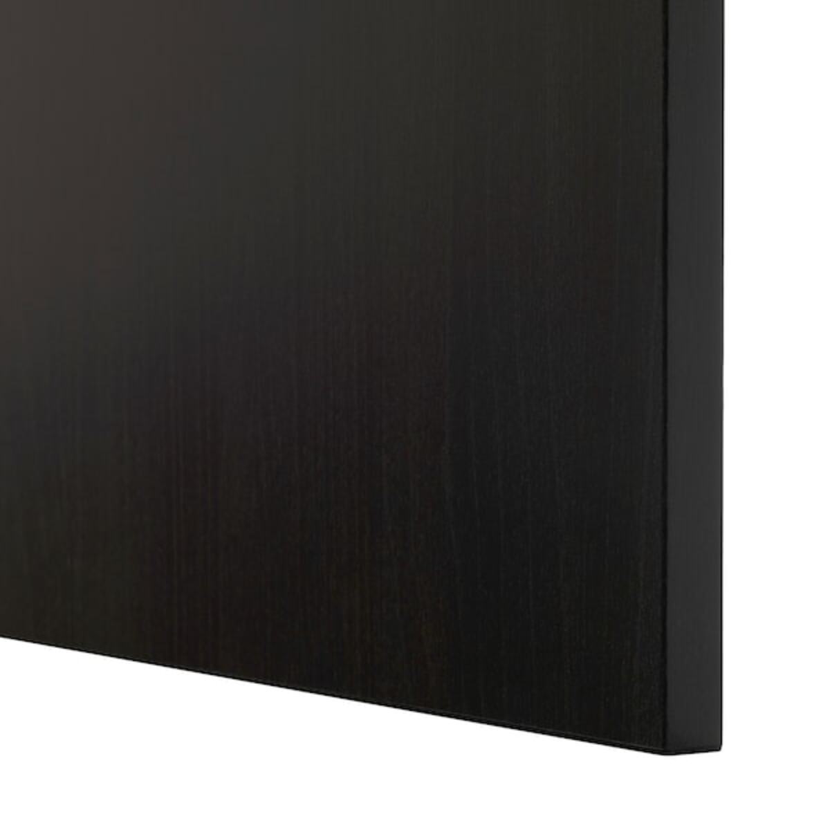 Bild 3 von BESTÅ  TV-Bank mit Türen, schwarzbraun/Lappviken/Stubbarp schwarzbraun 120x42x74 cm