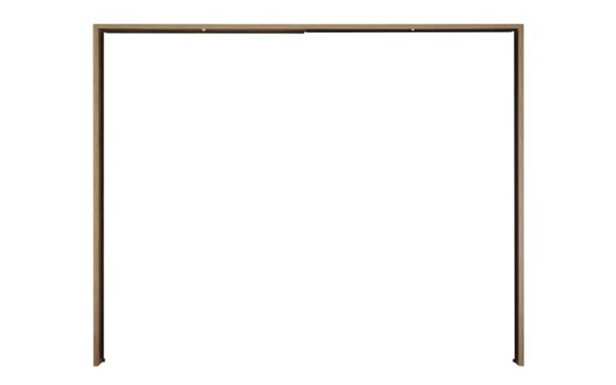 Bild 2 von Livin - Passepartoutrahmen, Schwebetürenschrank Rivoli 494, Montana Oak, mit LED-Beleuchtung