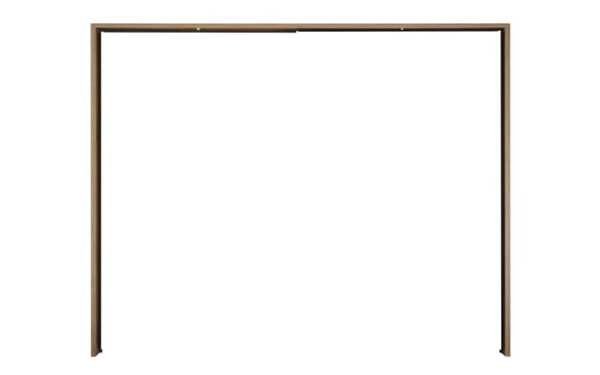 Bild 2 von Livin - Passepartoutrahmen, Schwebetürenschrank Rivoli 494, Montana Oak, mit LED-Beleuchtung