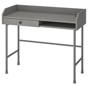 HAUGA  Schreibtisch, grau 100x45 cm