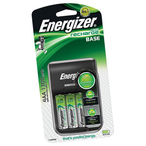 Energizer Ladegerät Base Charge +4AA 1300mAh USB