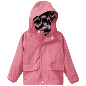 Baby Regenjacke mit Beschichtung HIMBEER