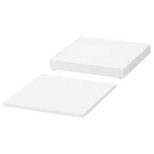 NORDLI  Deckplatte und Sockel, weiß 40x47 cm