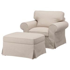 EKTORP Sessel und Hocker