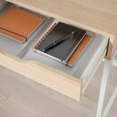 Bild 2 von ALEX  Schreibtisch, weiß las./Eichenachbildung 100x48 cm