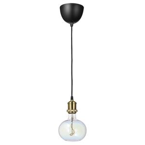 JÄLLBY / MOLNART  Lampenaufhängung +LED-Leuchtmittel
