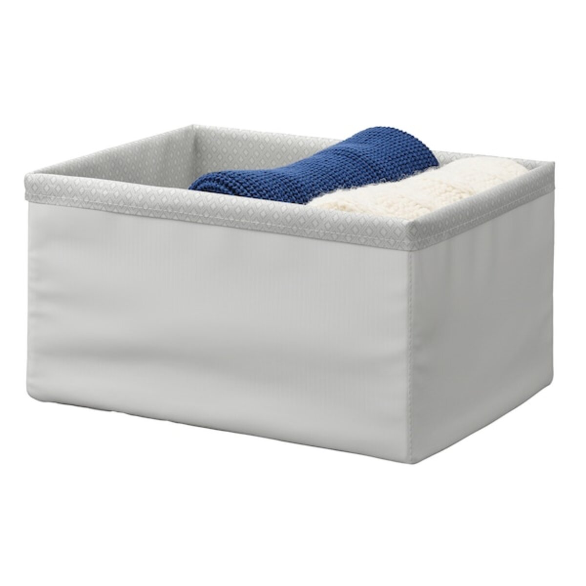 Bild 2 von BAXNA  Sortierbox, grau/weiß 26x34x18 cm
