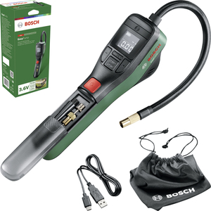 Bosch Akku-Druckluftpumpe EasyPump 3,6 V inkl. Akku und Ladegerät