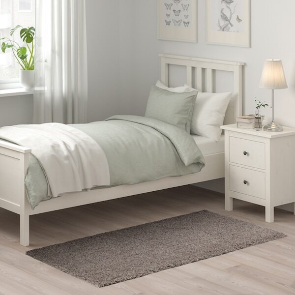 Bild 3 von VINDEBÄK  Teppich Langflor, hellbeige 80x150 cm