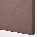 Bild 4 von BESTÅ  TV-Bank mit Schubladen, schwarzbraun/Hjortviken/Ösarp braun 120x42x48 cm