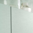 Bild 4 von BESTÅ  TV-Bank mit Türen, weiß/Hjortviken blasses Graugrün 180x42x38 cm