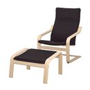 Bild 1 von POÄNG  Sessel und Hocker