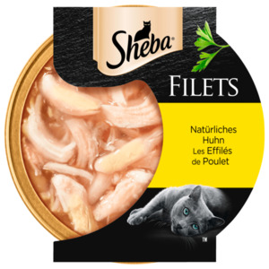 Sheba Schale Filets Natürliches Huhn 60g