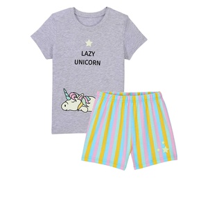 LILY & DAN Kinder Shorty-Pyjama „Glow-in-the-dark”