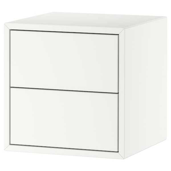 Bild 1 von EKET  Wandschrank mit 2 Schubladen, weiß 35x35x35 cm