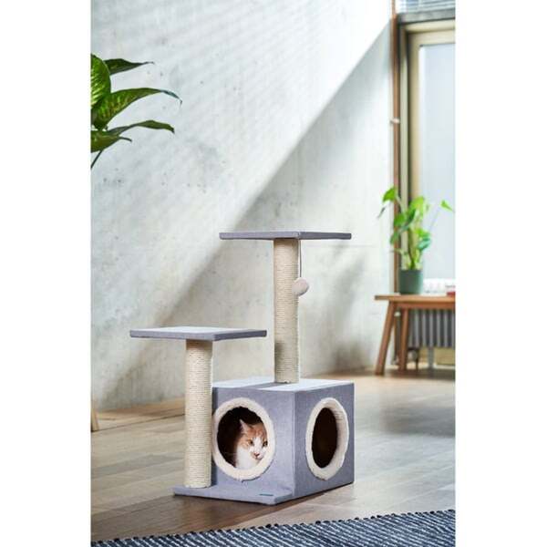 Bild 4 von ZooRoyal Kratzbaum Ebba grau 75 cm