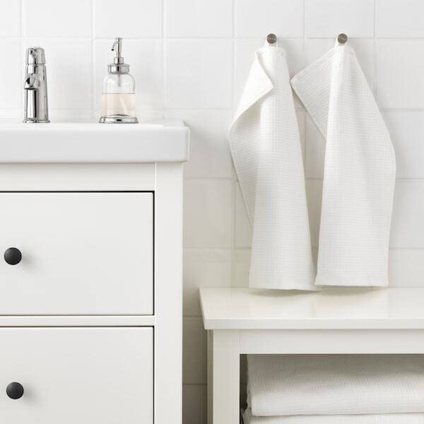 Bild 2 von SALVIKEN  Gästehandtuch, weiß 30x50 cm