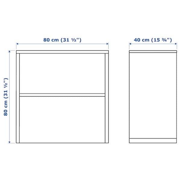 Bild 2 von GALANT  Aufsatz, schwarz gebeiztes Eschenfurnier 80x80 cm